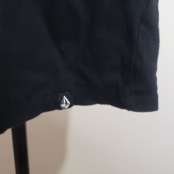 Volcom Womens Black Sleeveless Macrame Romper Shorts Size XS Beach Summer Resort - Picture 15 of 15